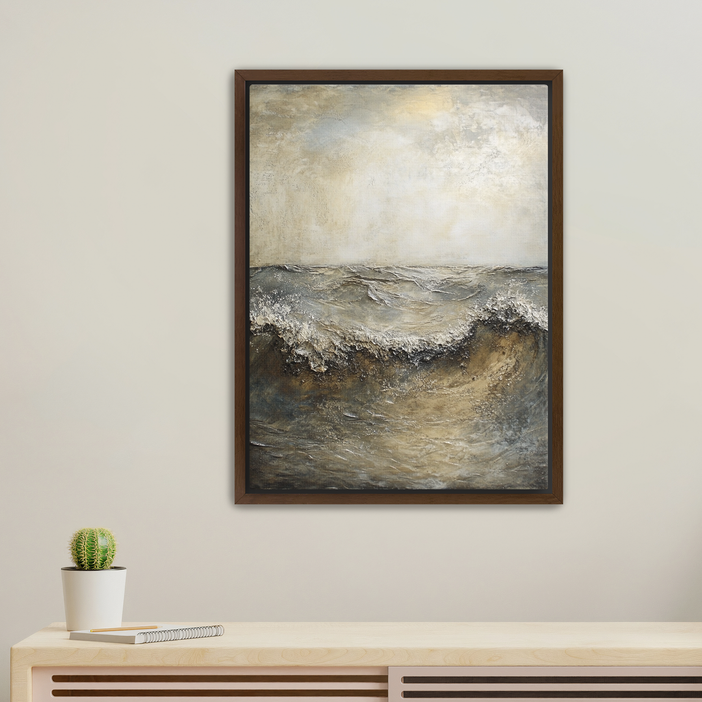 Shoreline 1.50" Framed Canvas