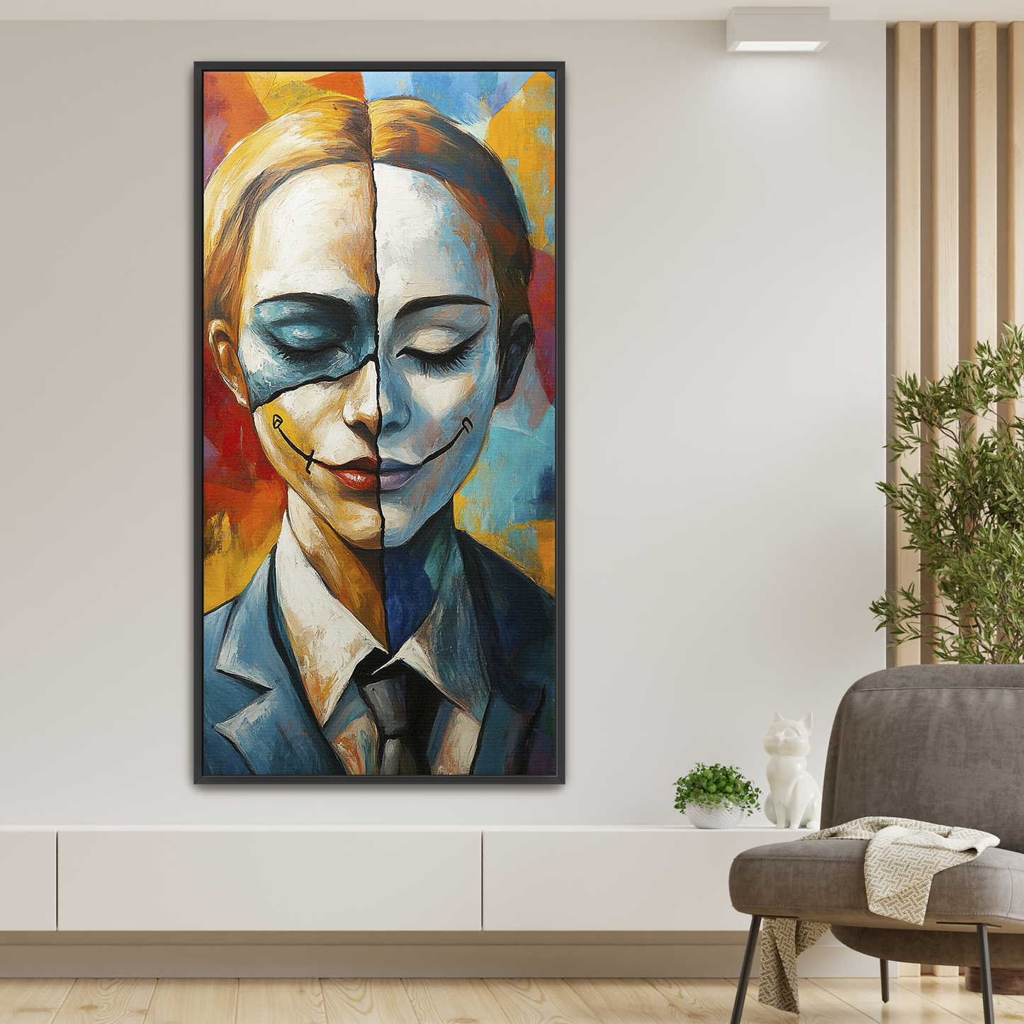 Big Canvas Code Play 100 - 40"x60" Framed