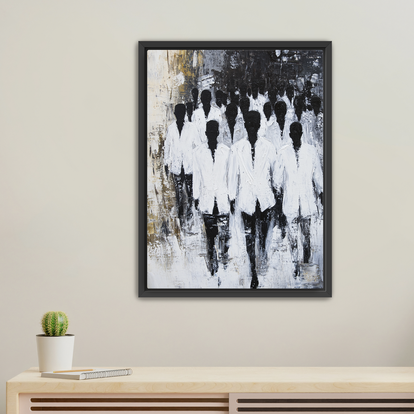Fine Framed Canvas - Ethereal Gatherings Series #103