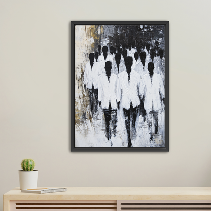 Fine Framed Canvas - Ethereal Gatherings Series #103