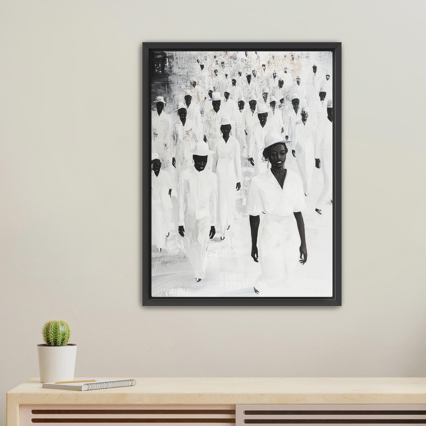 Fine Framed Canvas - Ethereal Gatherings Series #104