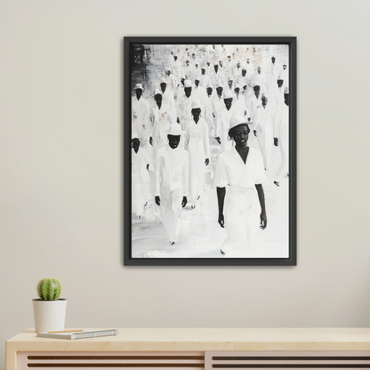 Fine Framed Canvas - Ethereal Gatherings Series #104