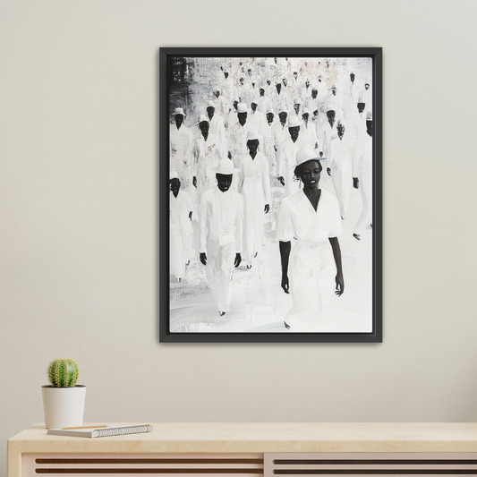 Fine Framed Canvas - Ethereal Gatherings Series #104