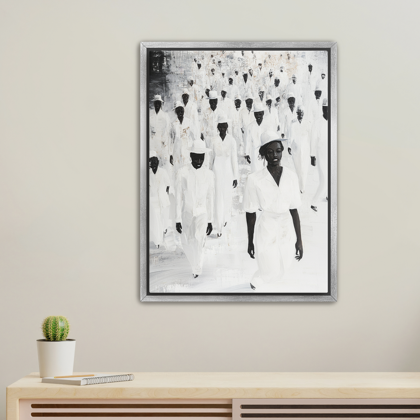 Fine Framed Canvas - Ethereal Gatherings Series #104