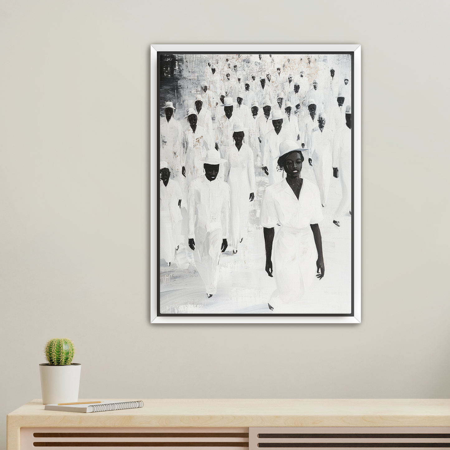 Fine Framed Canvas - Ethereal Gatherings Series #104