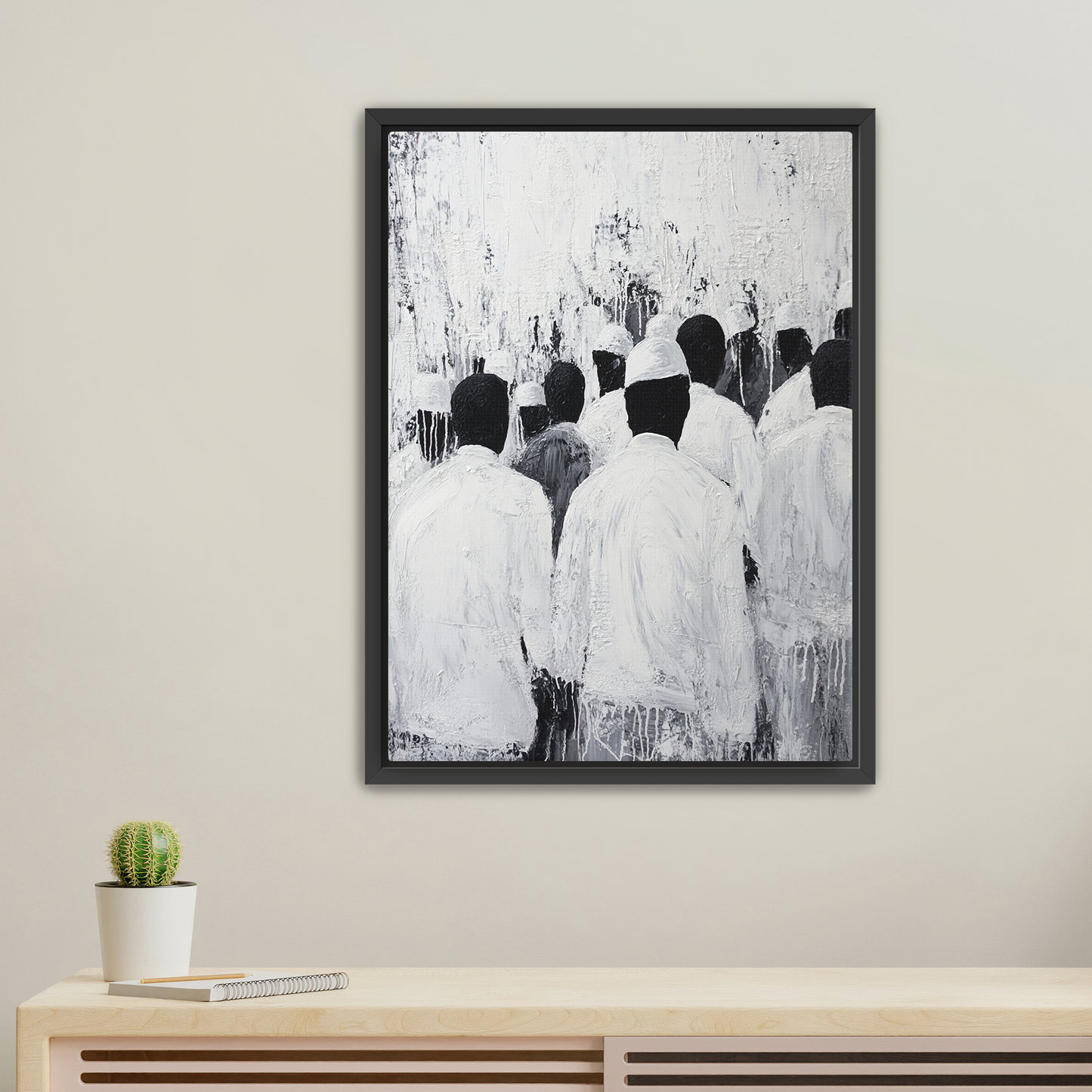 Fine Framed Canvas - Ethereal Gatherings Series #105