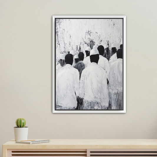 Fine Framed Canvas - Ethereal Gatherings Series #105