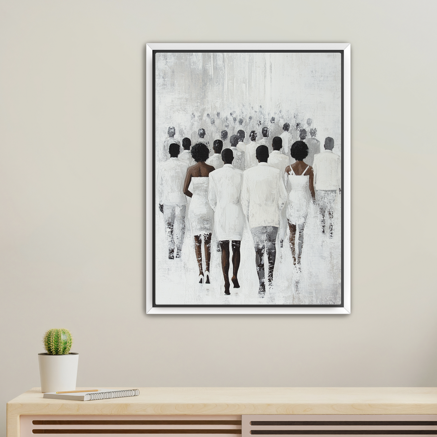 Fine Framed Canvas - Ethereal Gatherings Series #106