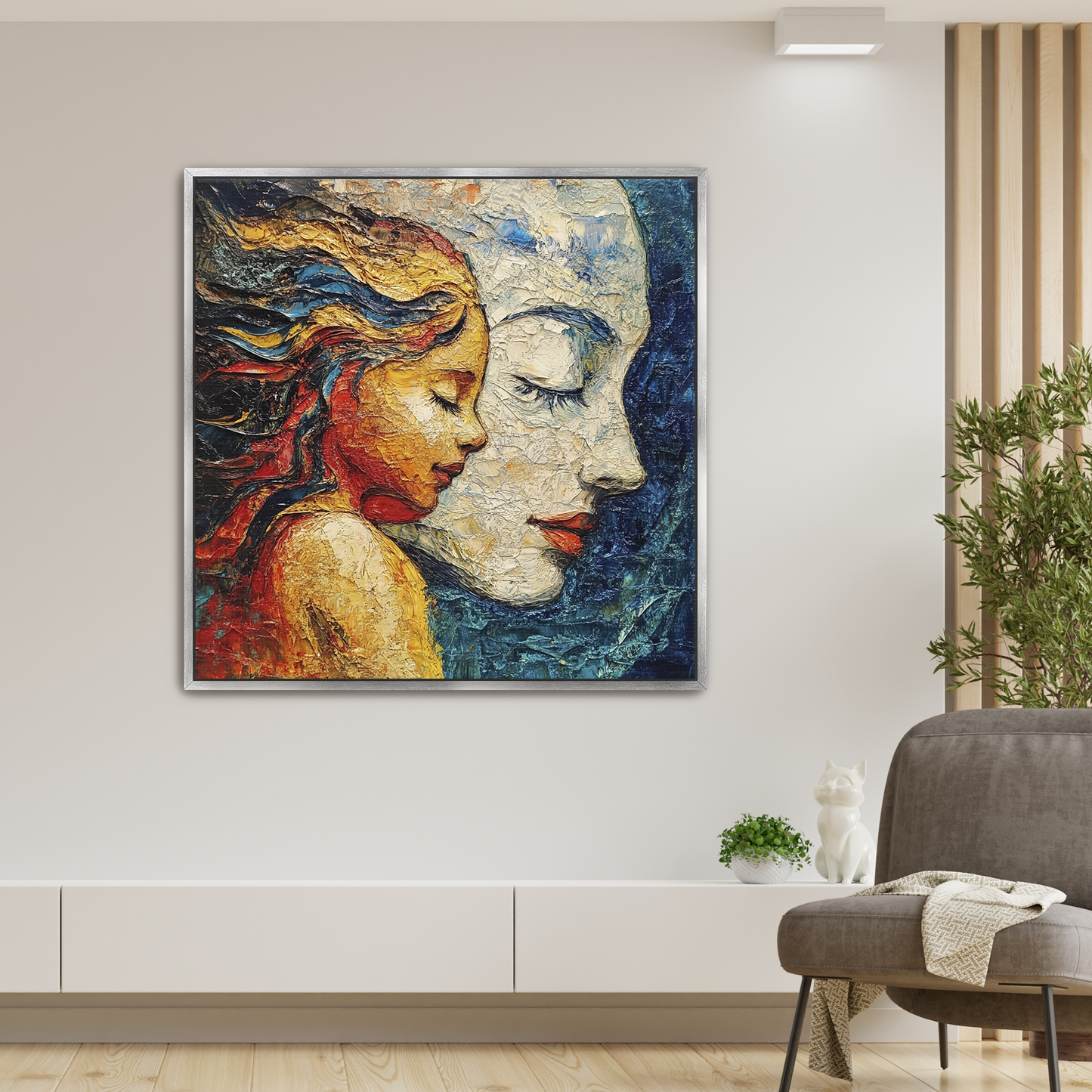 Herself 1.50" Framed Canvas